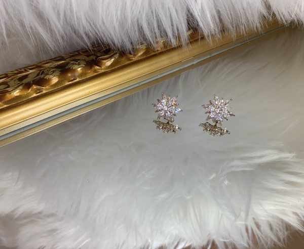 Starburst Stud Earrings - Image 3