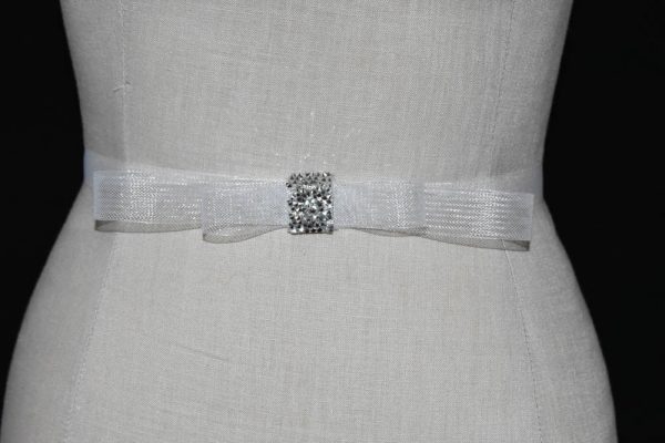 Bow & Crystal Sash - Image 2