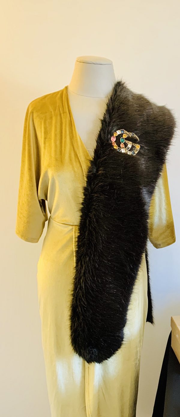 Faux Fur Stole - Image 2